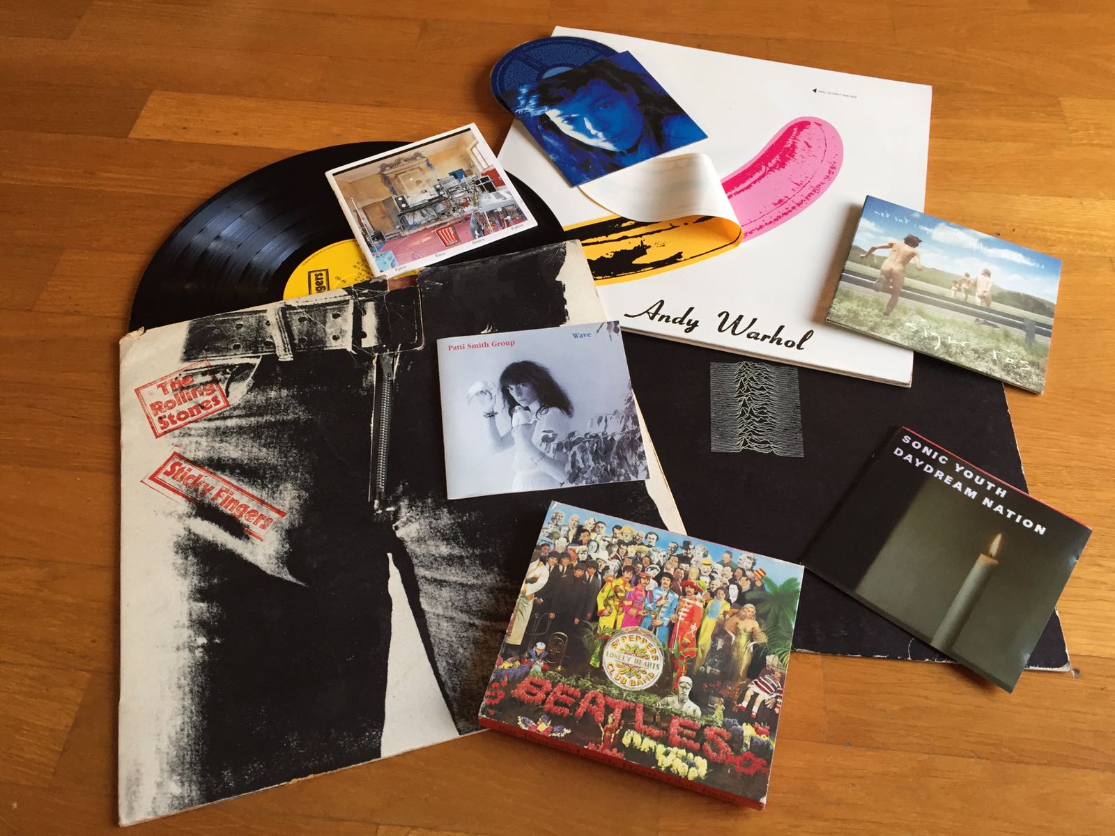 warhol patty smith rolling stones beatles velvet underground